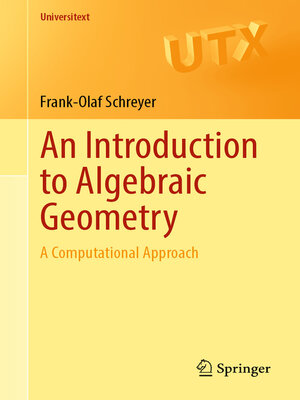 cover image of An Introduction to Algebraic Geometry